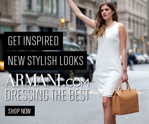 Armani Dressing the Best on Armani.com