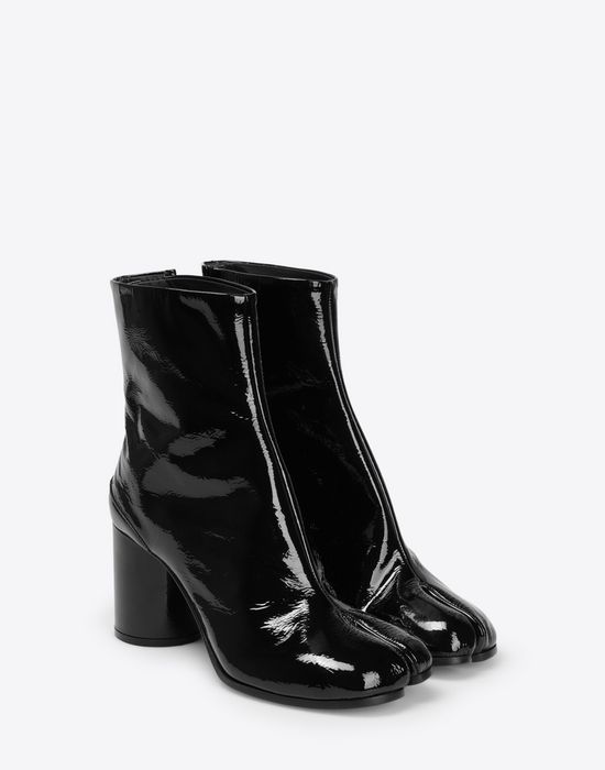 patent tabi boots