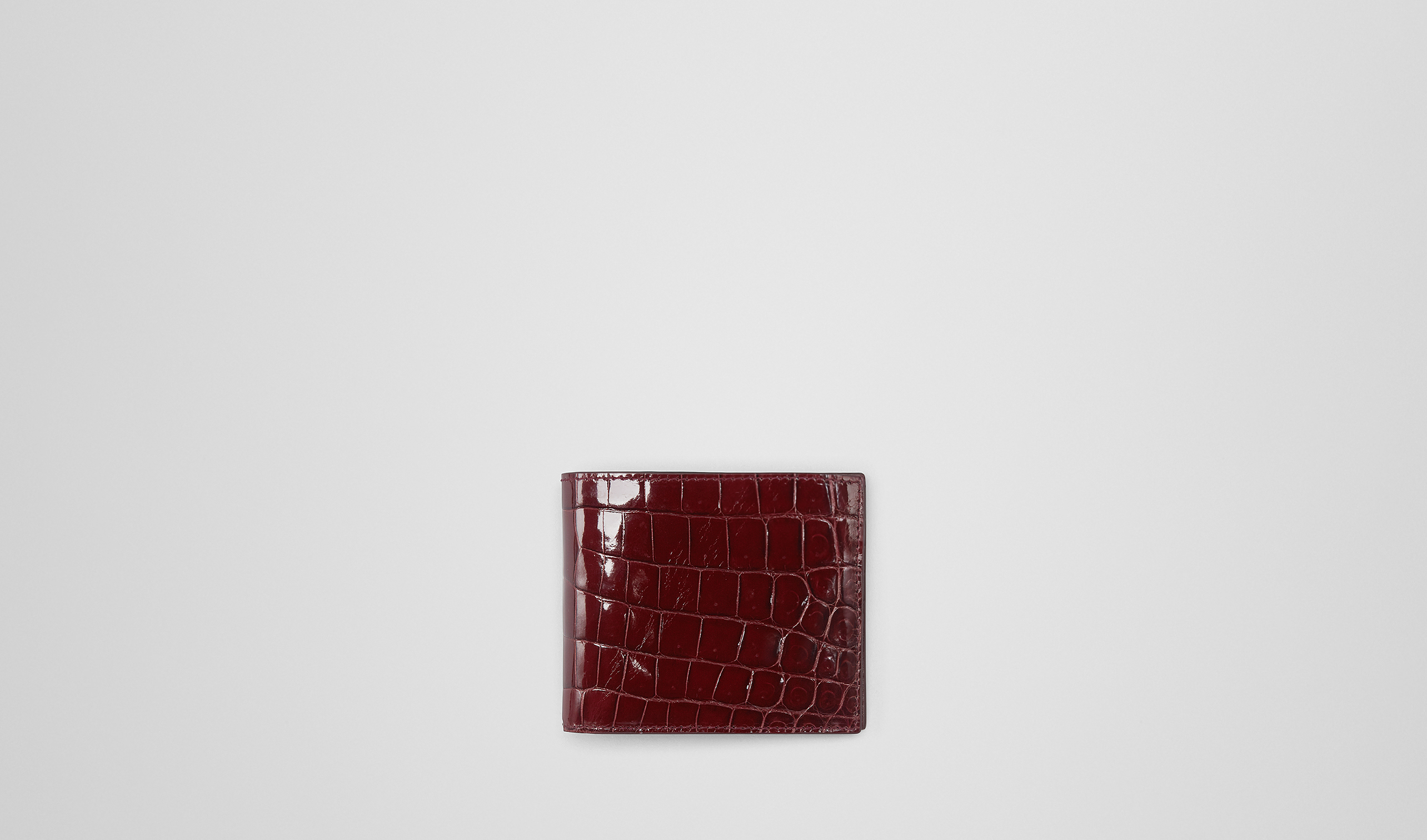 menthe crocodile fume" wallet