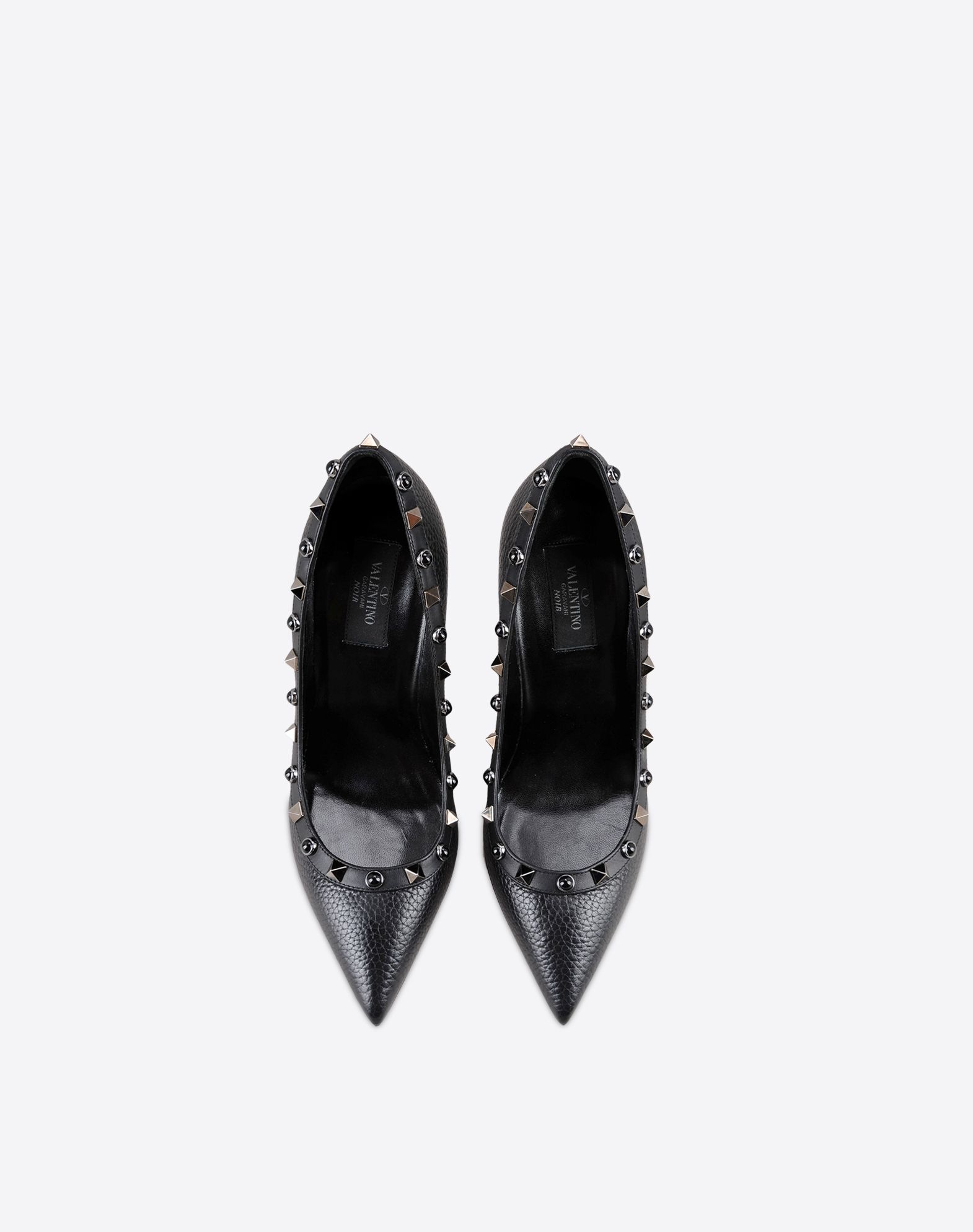 Women's Rockstud Rolling Noir Pump Valentino Garavani | Valentino ...