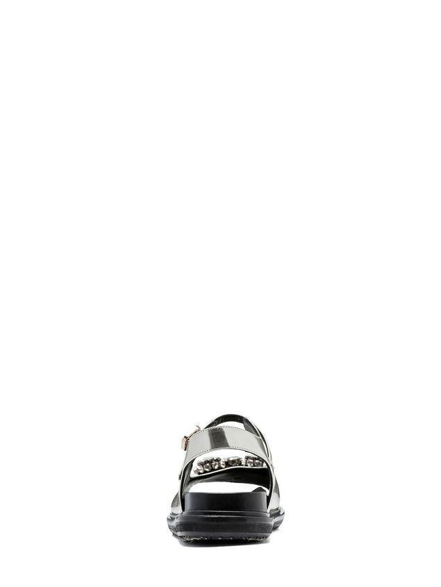 Fussbett Marni Fussbett in laminated calfskin with rubber beads Woman