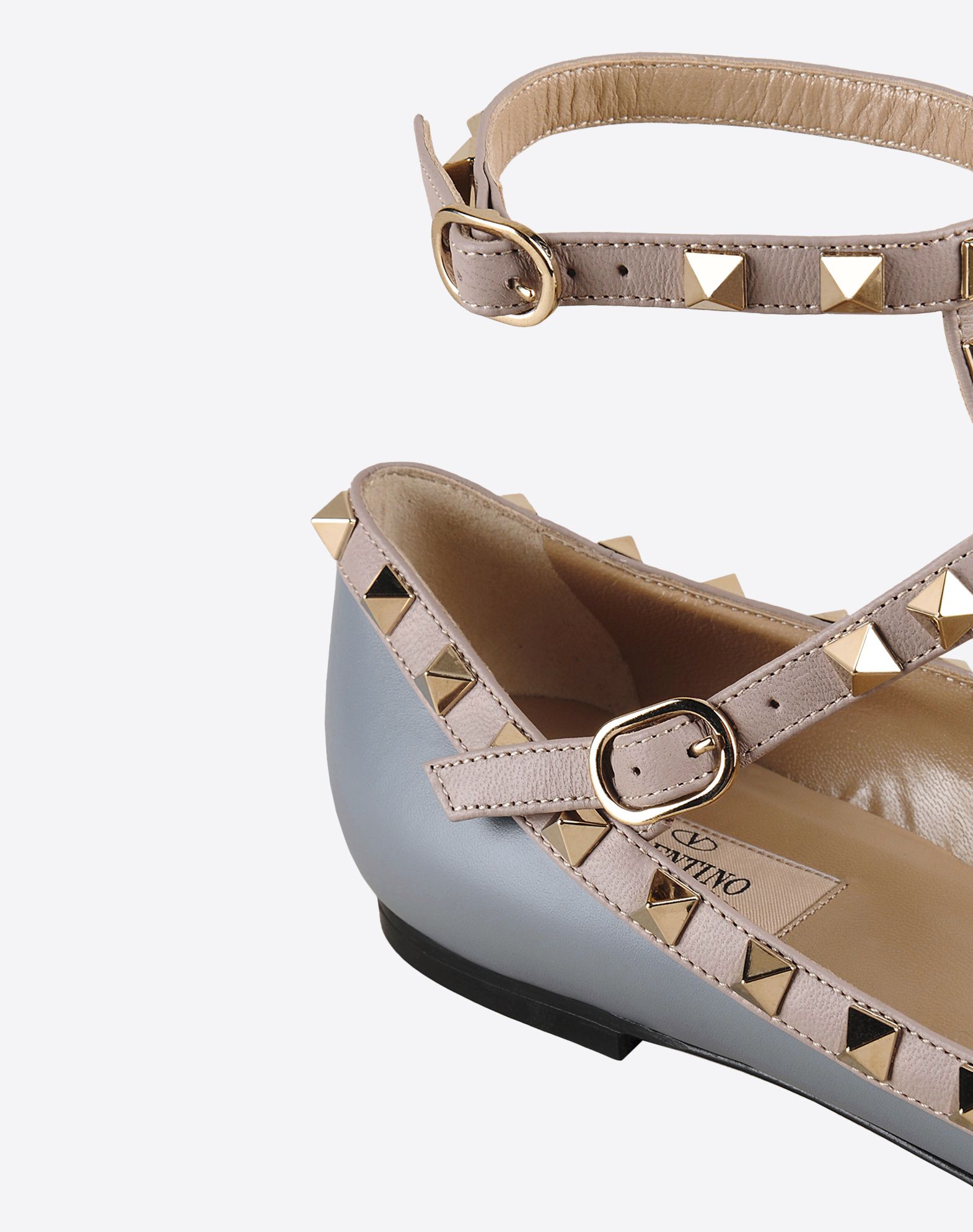 rockstud ballet flat