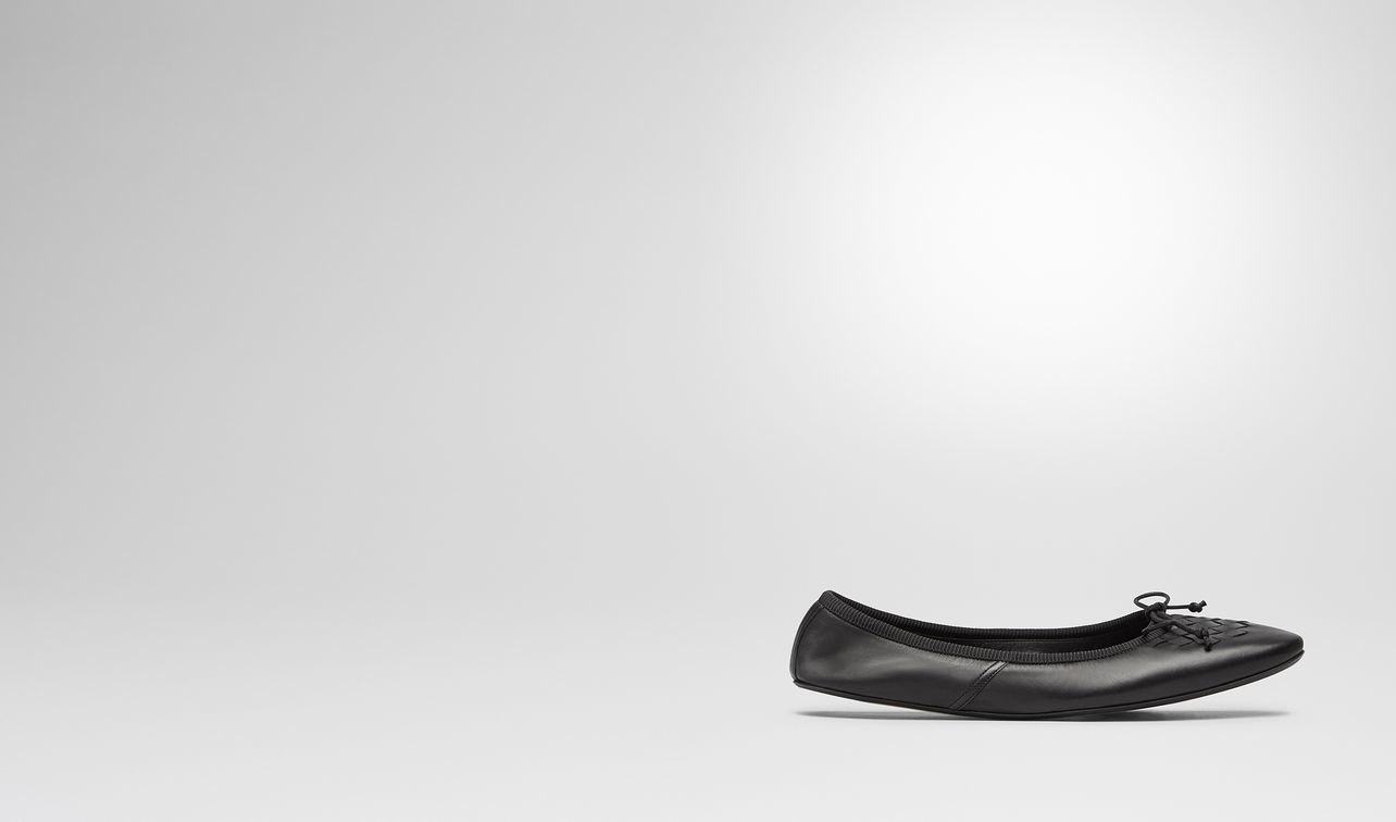 nero nappa leather picnic ballerina landing