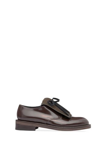 Marni Lace-up derby with fringe Woman