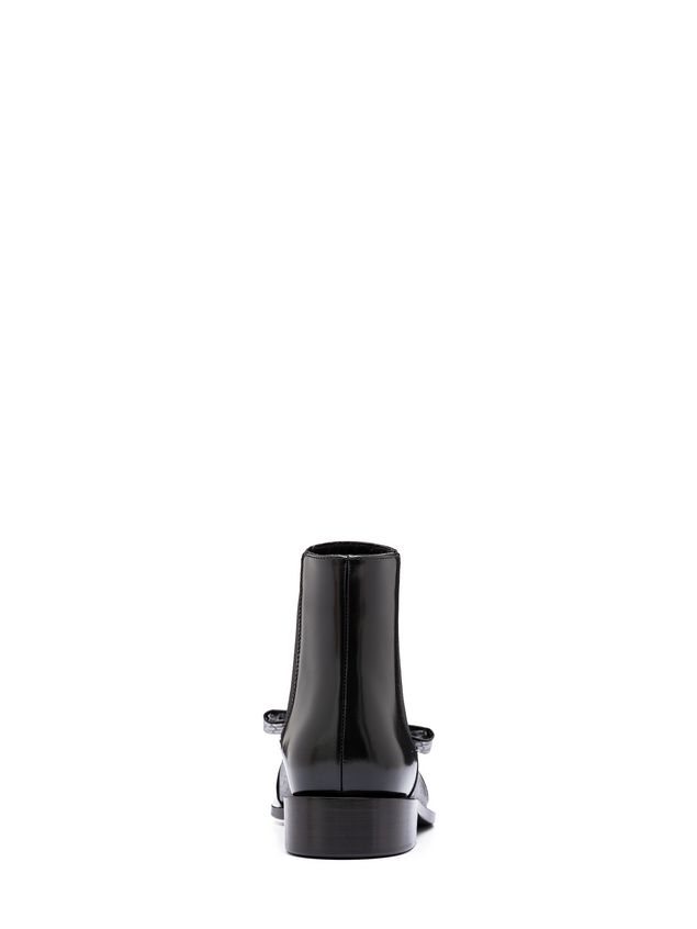 Ankle Boot Marni Round toe half boot in calfskin Woman