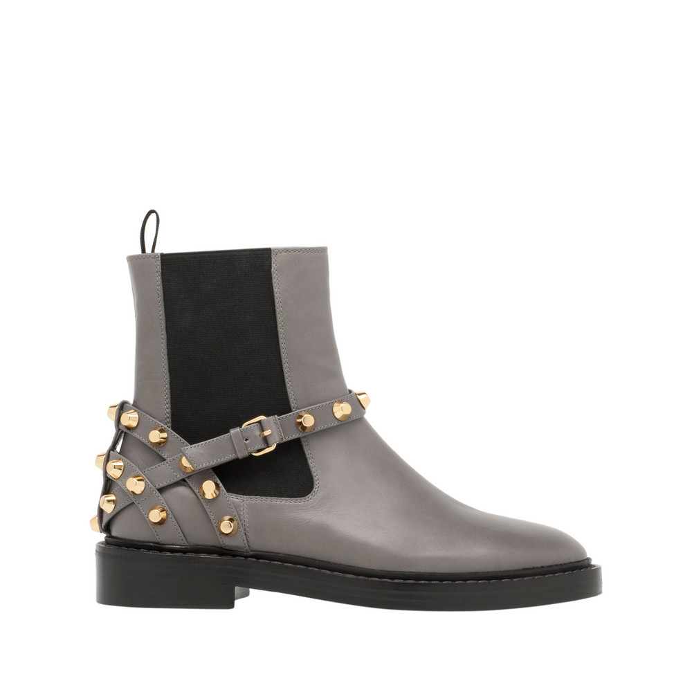 balenciaga gold boots