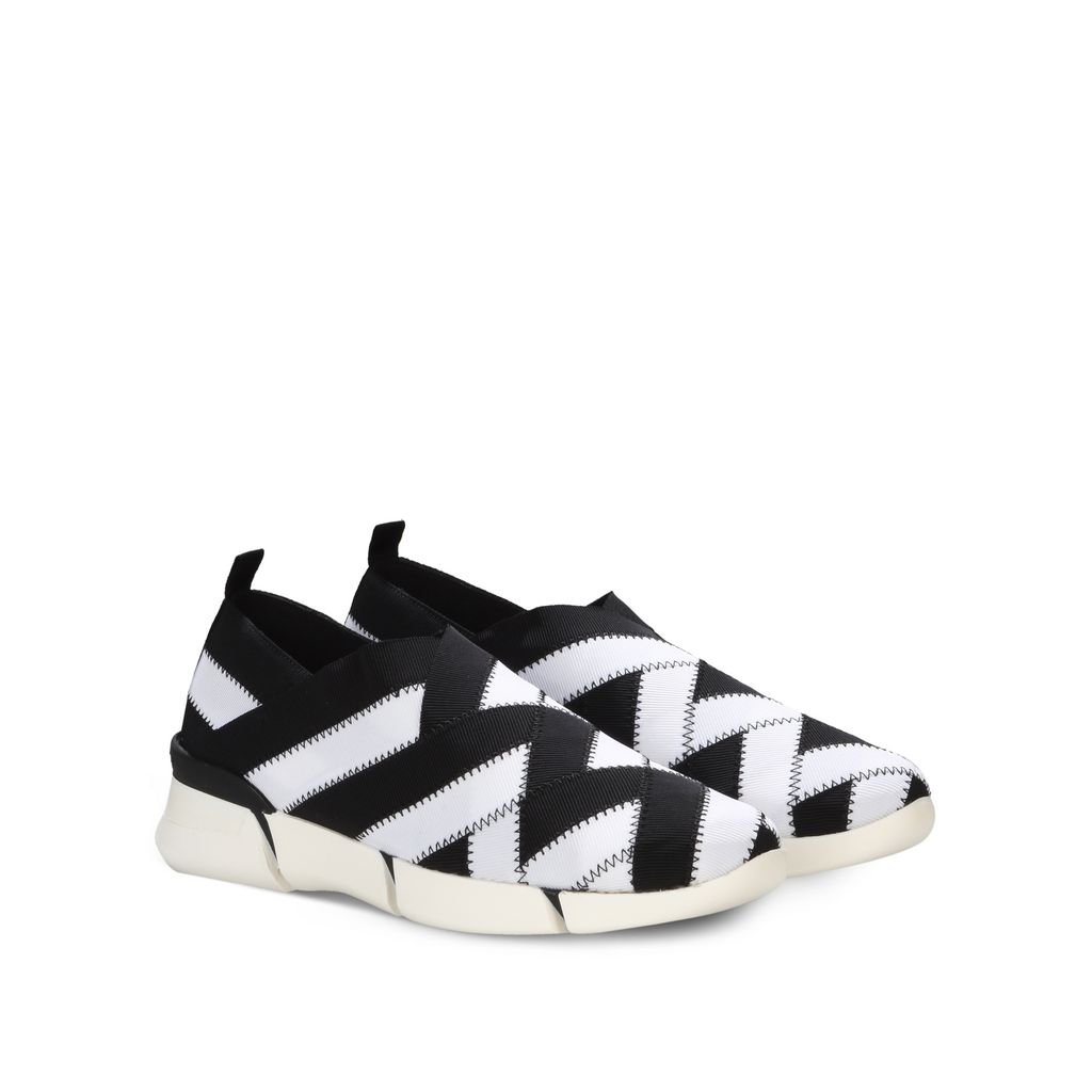 Black Woven Sneakers Stella Mccartney