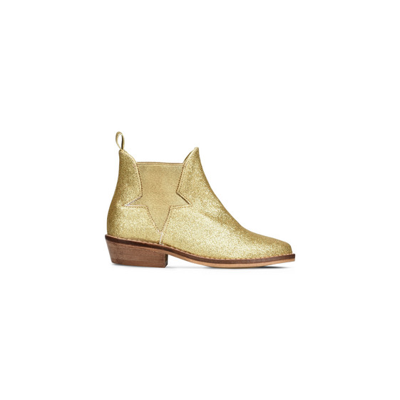 Gold Lily Boots - Stella Mccartney Kids