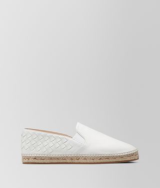 BIANCO INTRECCIATO NAPPA GALA ESPADRILLE
