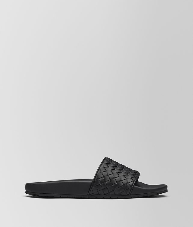 BOTTEGA VENETA NERO INTRECCIATO CALF LAKE SANDAL Sandals Woman fp