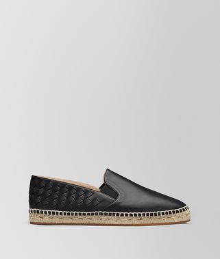 NERO INTRECCIATO NAPPA GALA ESPADRILLE