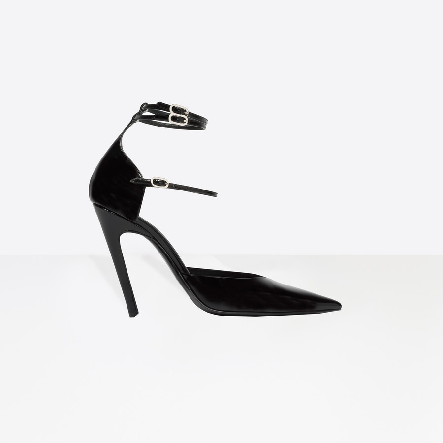 balenciaga talon slash pumps