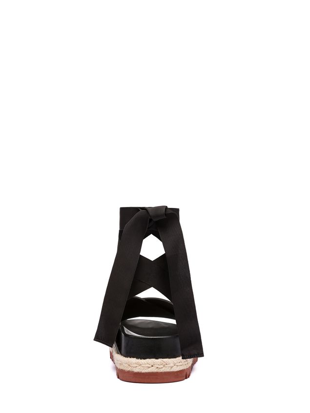 Fussbett Marni Fussbett in calfskin with ribbon lacing Woman