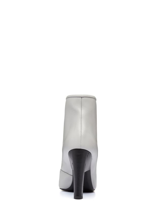 Ankle Boot Marni Pointed bootie in calfskin Woman