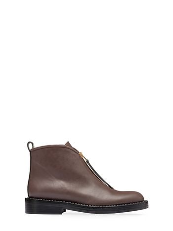Marni Half boot in calfskin with zipper Woman