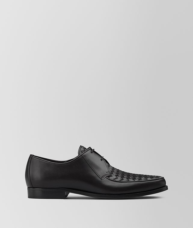 BOTTEGA VENETA CHET DERBY SHOE IN INTRECCIATO CALF LEATHER Lace Ups Man fp