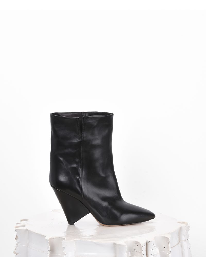 black isabel marant boots