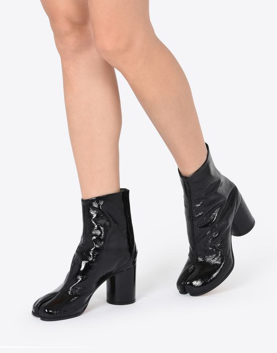 Maison Margiela Patent Calfskin Tabi Boots Women | Maison Margiela Store