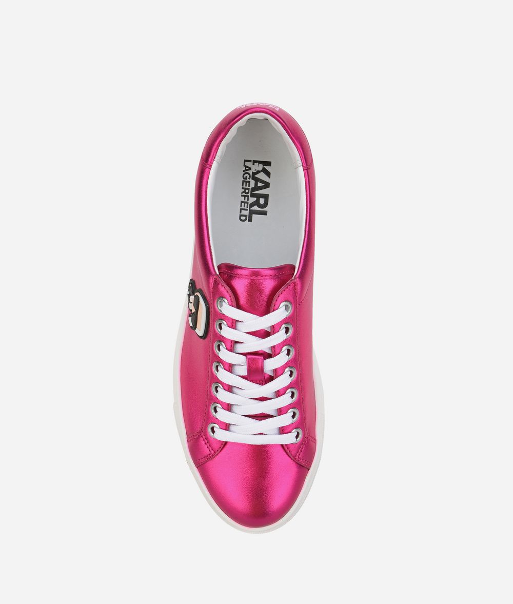 KARL LAGERFELD Kupsole Karl Ikonik Lo Lace Sneakers Woman d