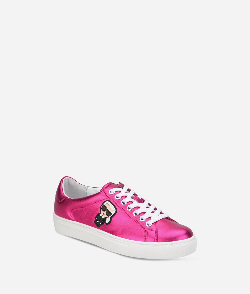 KARL LAGERFELD Kupsole Karl Ikonik Lo Lace Sneakers Woman f