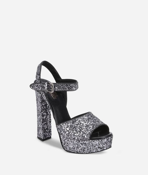 KARL LAGERFELD Soiree Glitter Open Sandal 12_f