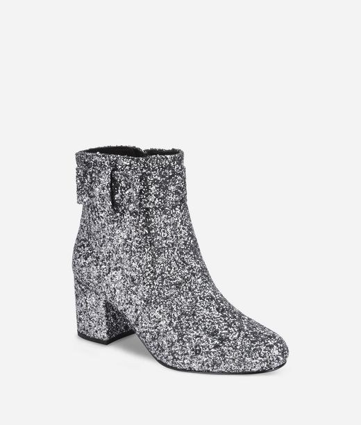 KARL LAGERFELD Lavinia Glitter Ankle Boot 12_f