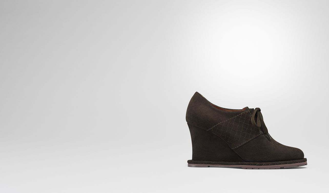 wedge aus wildleder in espresso landing