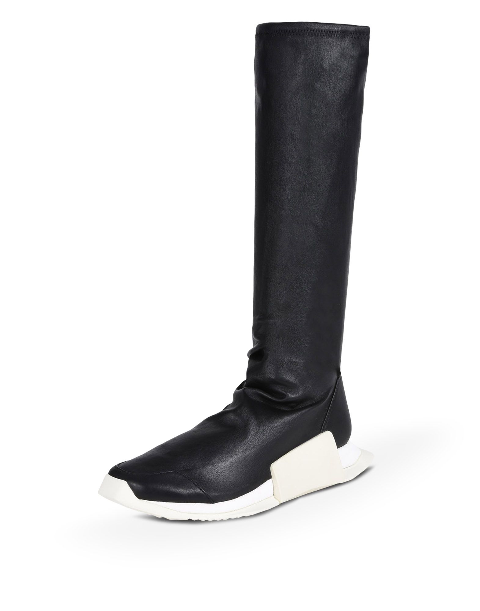 Rick Owens RO Level Runner High II Boots in Black | Adidas Y-3 Official ...