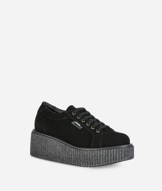 KARL LAGERFELD Kreeper Suede Lace Shoe
12_f