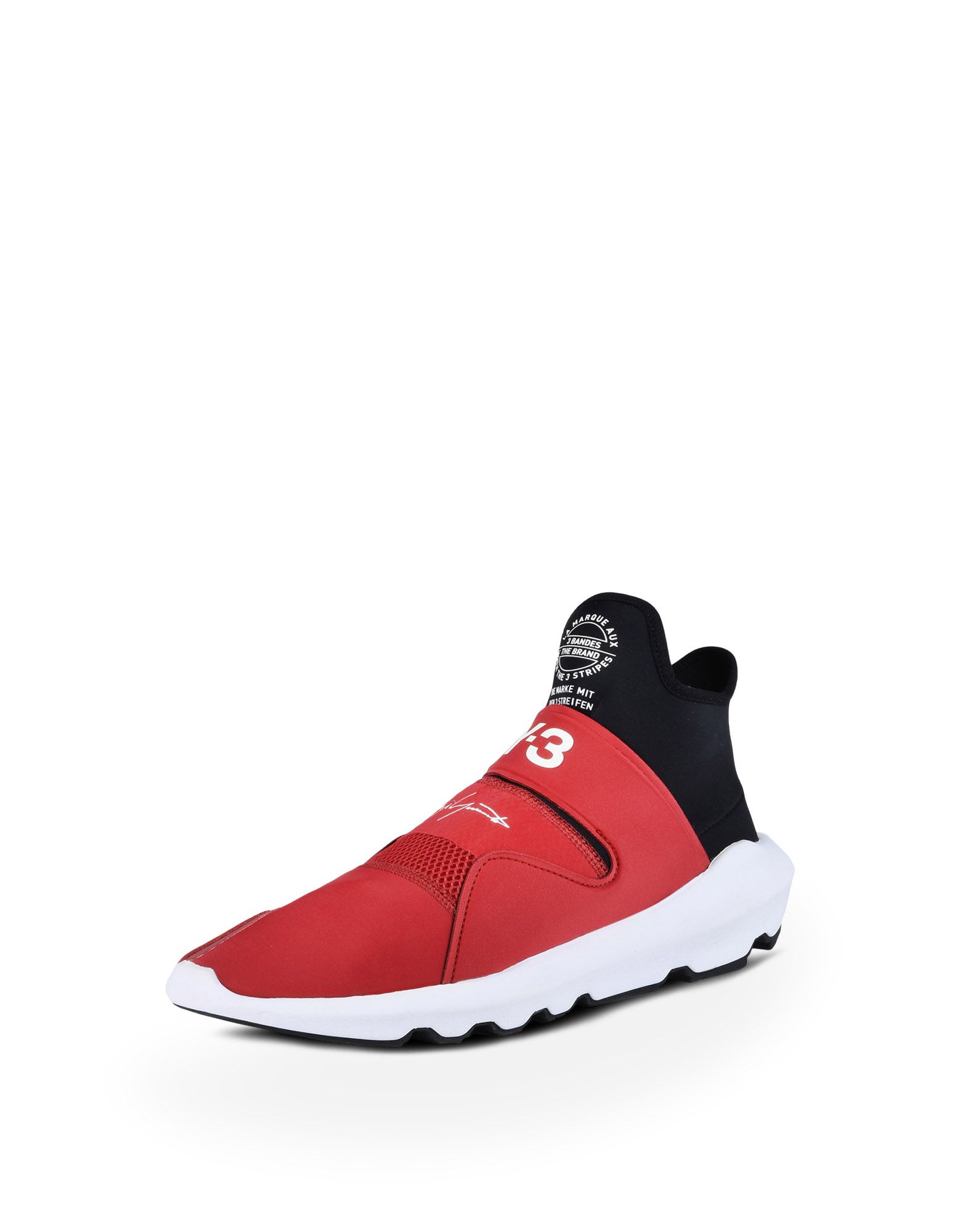 adidas y3 rosse pelle