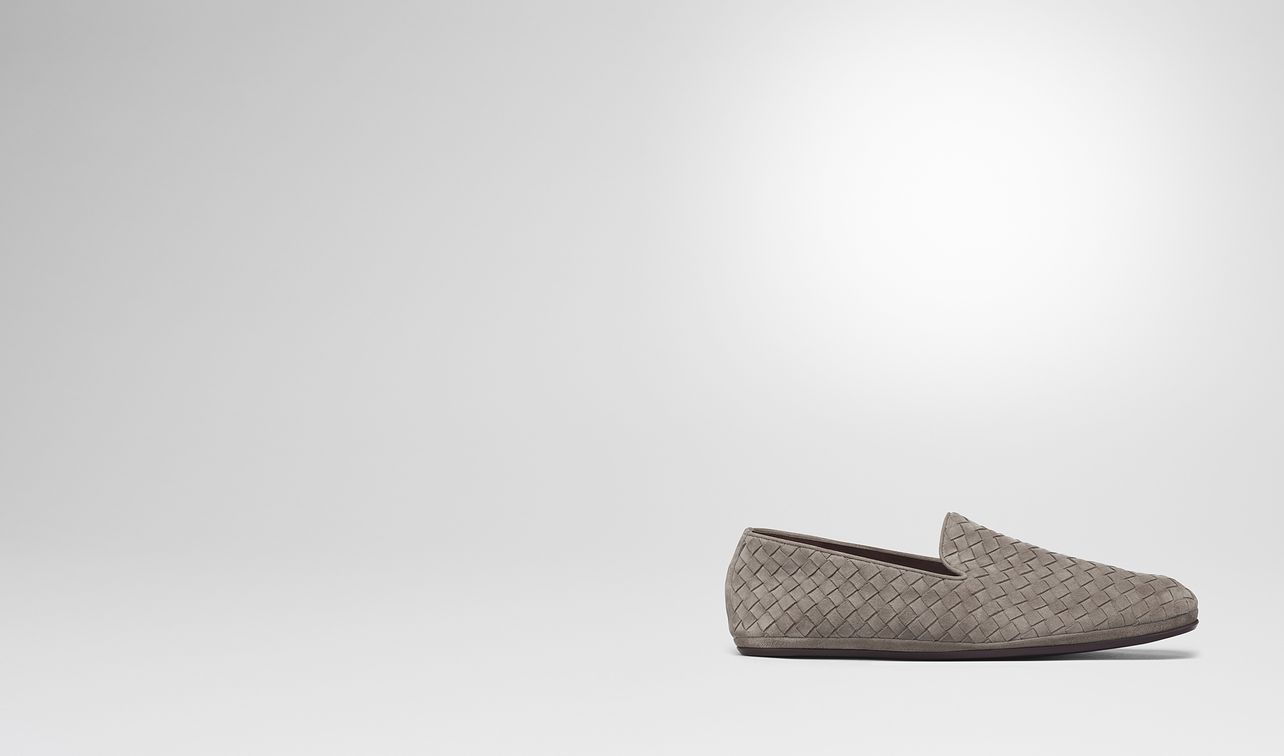 steel intrecciato suede fiandra slipper landing