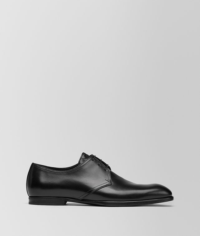 BOTTEGA VENETA NERO CALF ILFORD DERBY SHOE Lace Ups Man fp