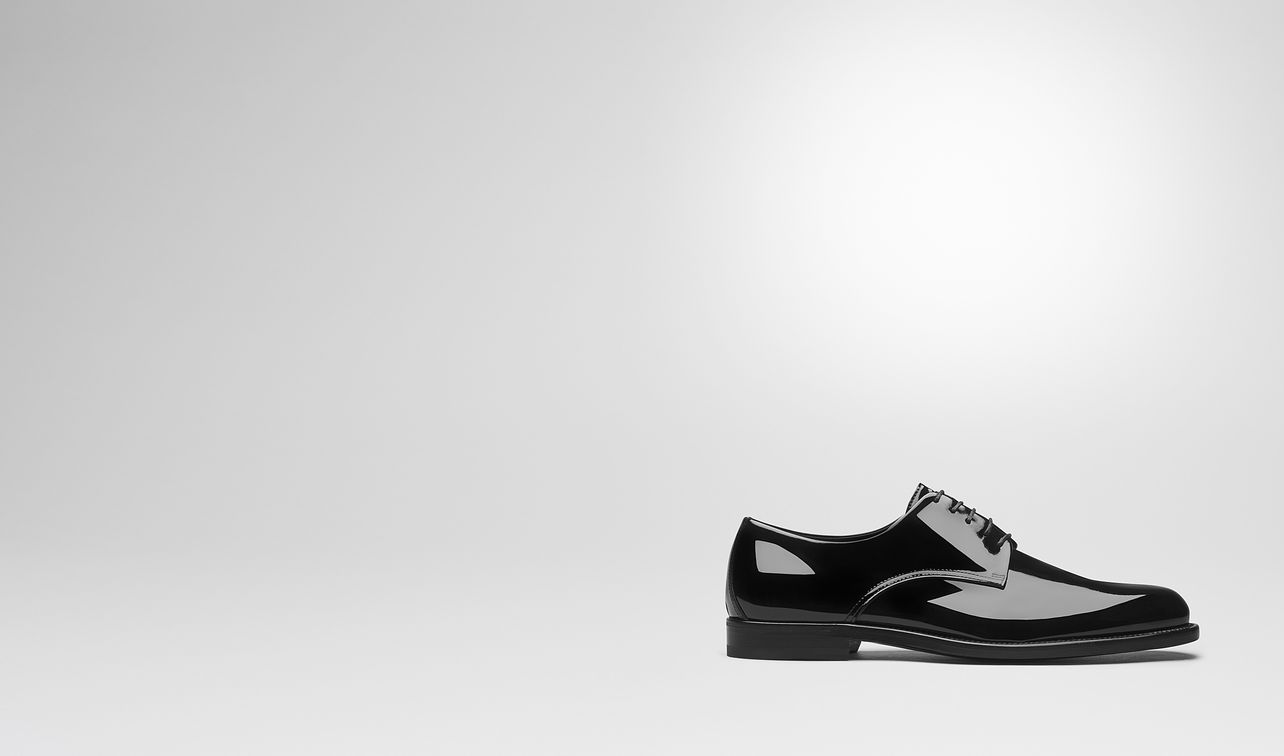 nero patent calf leonhard shoe landing