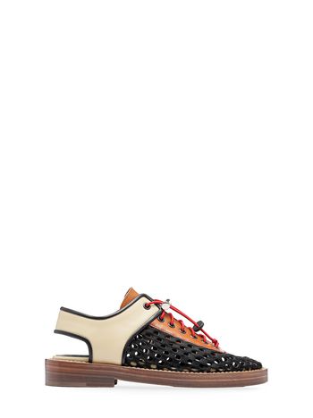 Marni Open-work calfskin sandals Woman