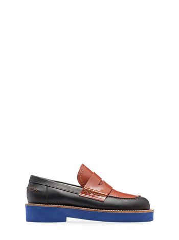 Marni Calfskin loafer with band Woman