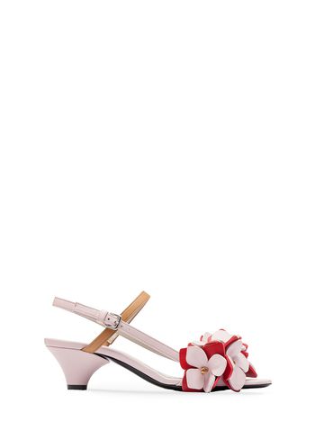 Marni Lambskin sling-back sandal Woman