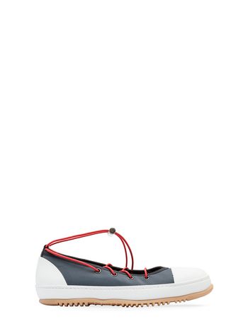 Marni Ballerina sneaker in gray fabric Woman