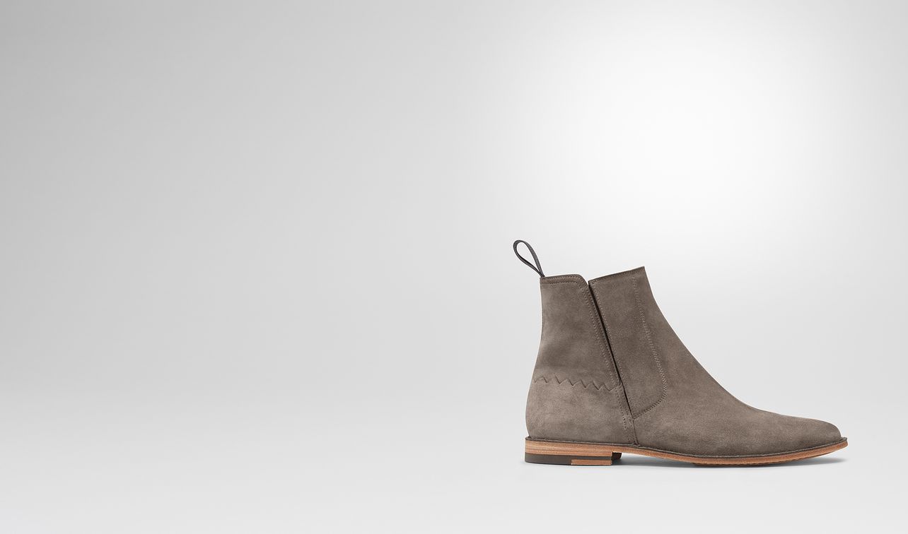 steel suede voortrekking jag ankle boot landing