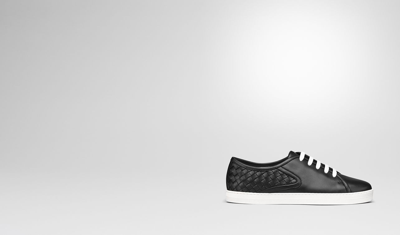 nero intrecciato nappa carmel sneaker landing