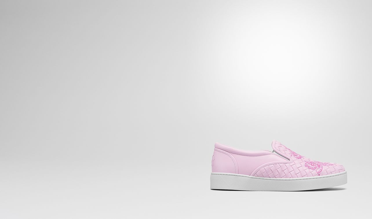 dragee intrecciato nappa dodger sneaker landing