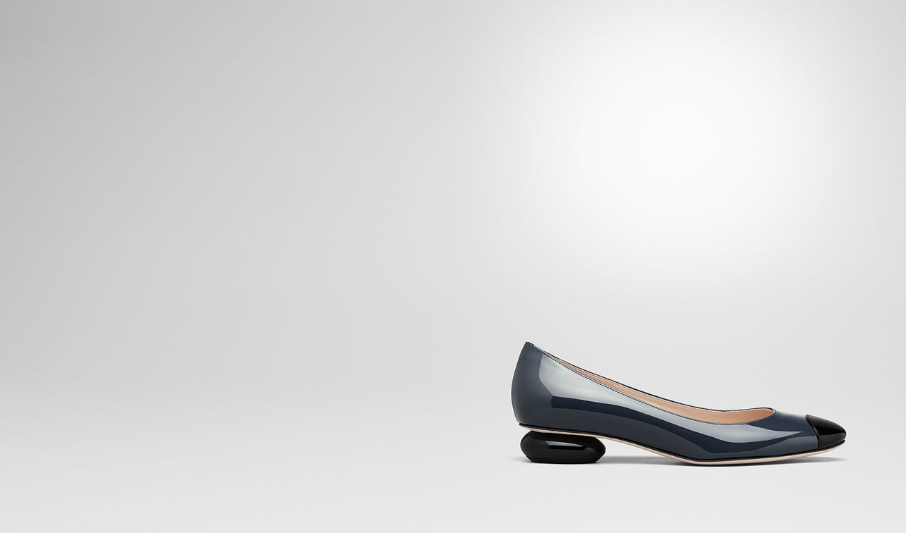 denim patent calf bette pump landing