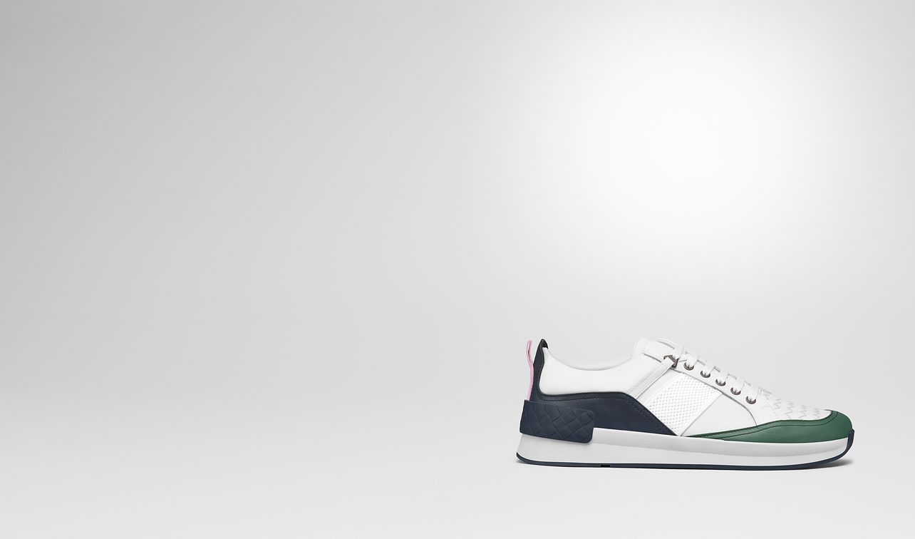 multicolor calf bianco fabric bv grand sneaker landing