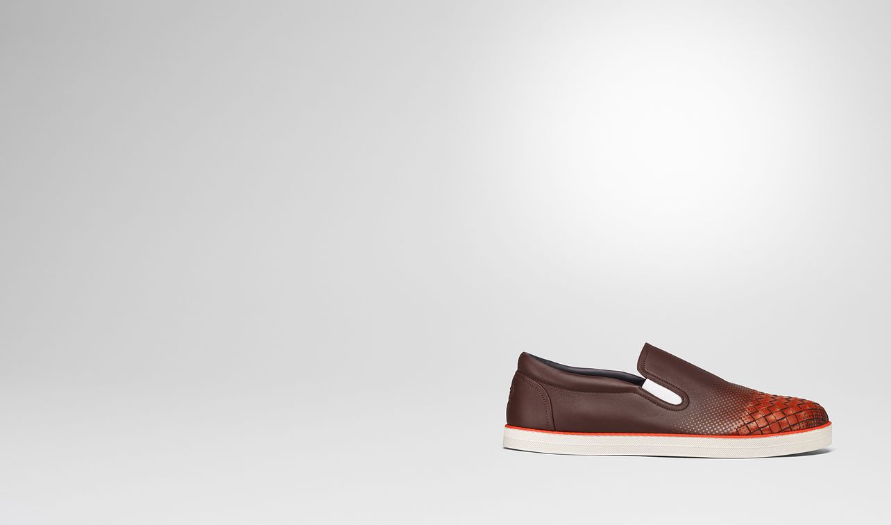 dark barolo nappa sail galaxy sneaker landing