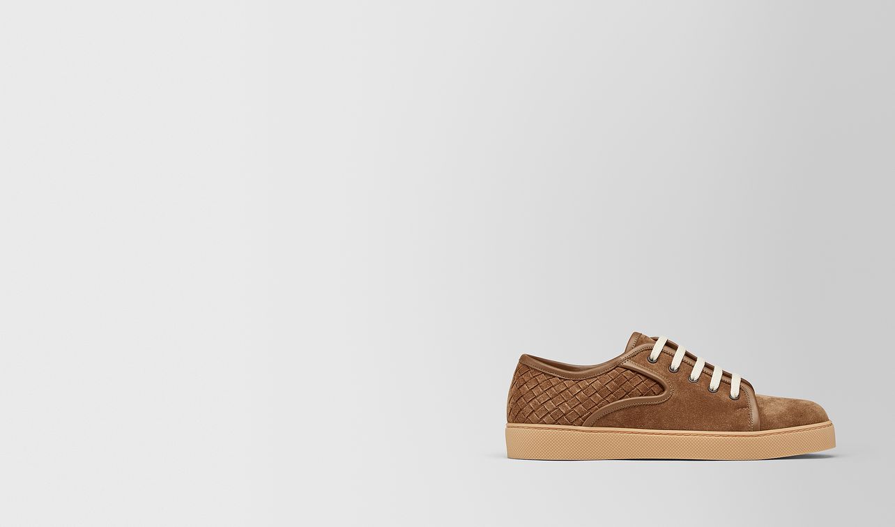 light calvados intrecciato suede dodger sneaker landing