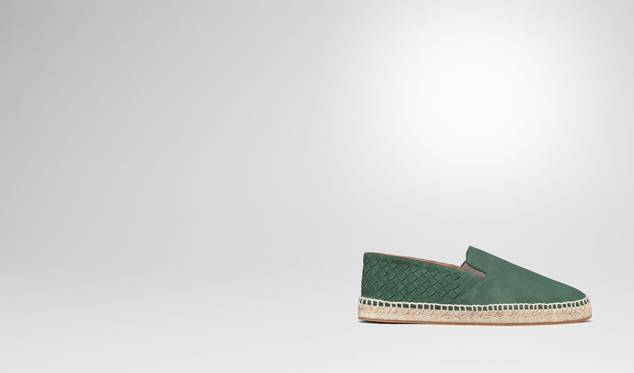 thyme intrecciato suede gala espadrille landing