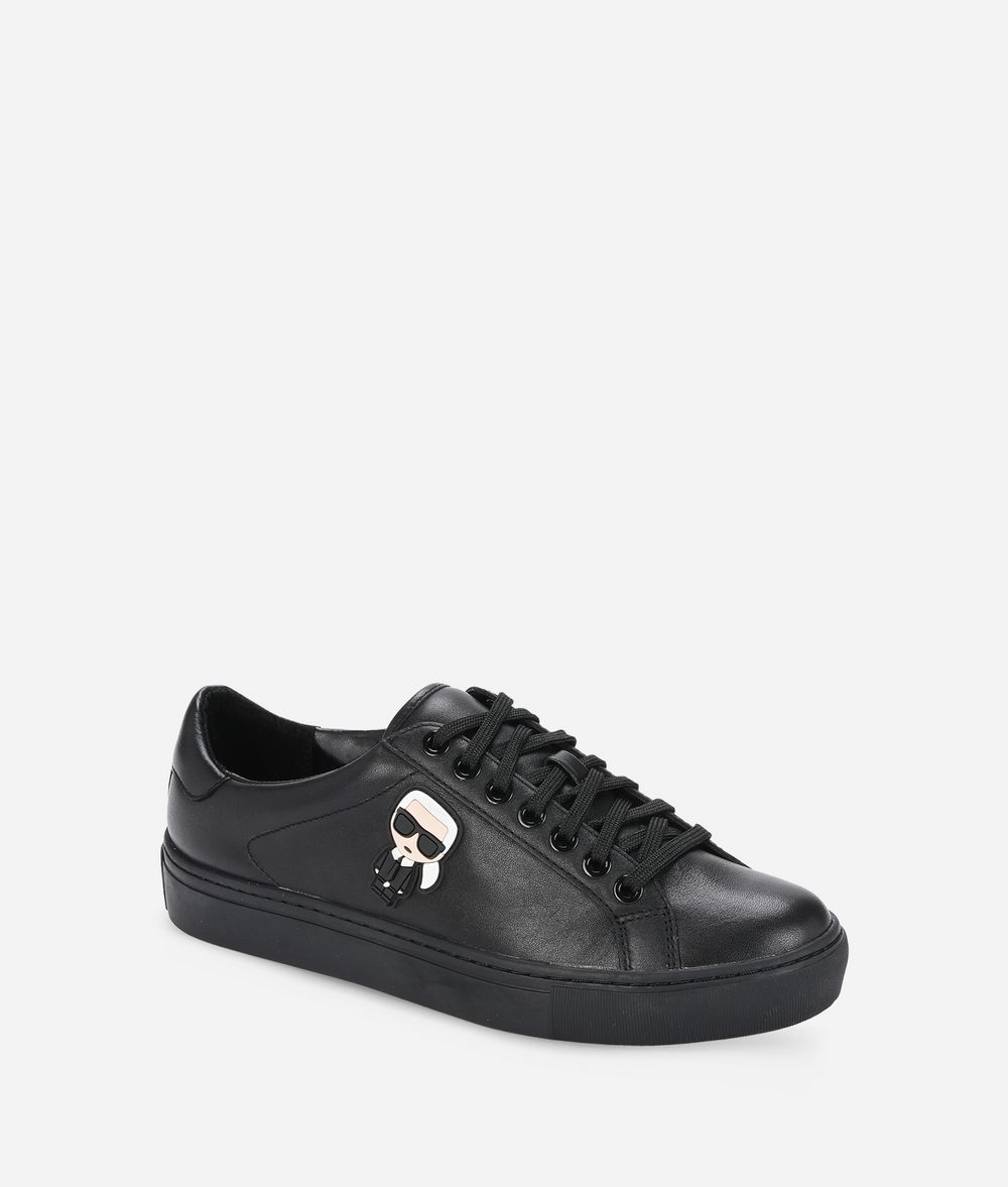 KARL LAGERFELD Kourt Karl Ikonik Lo Lace Sneakers Woman f