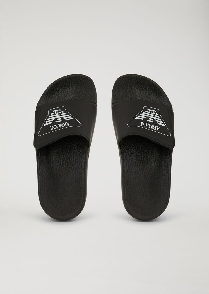 armani junior sliders