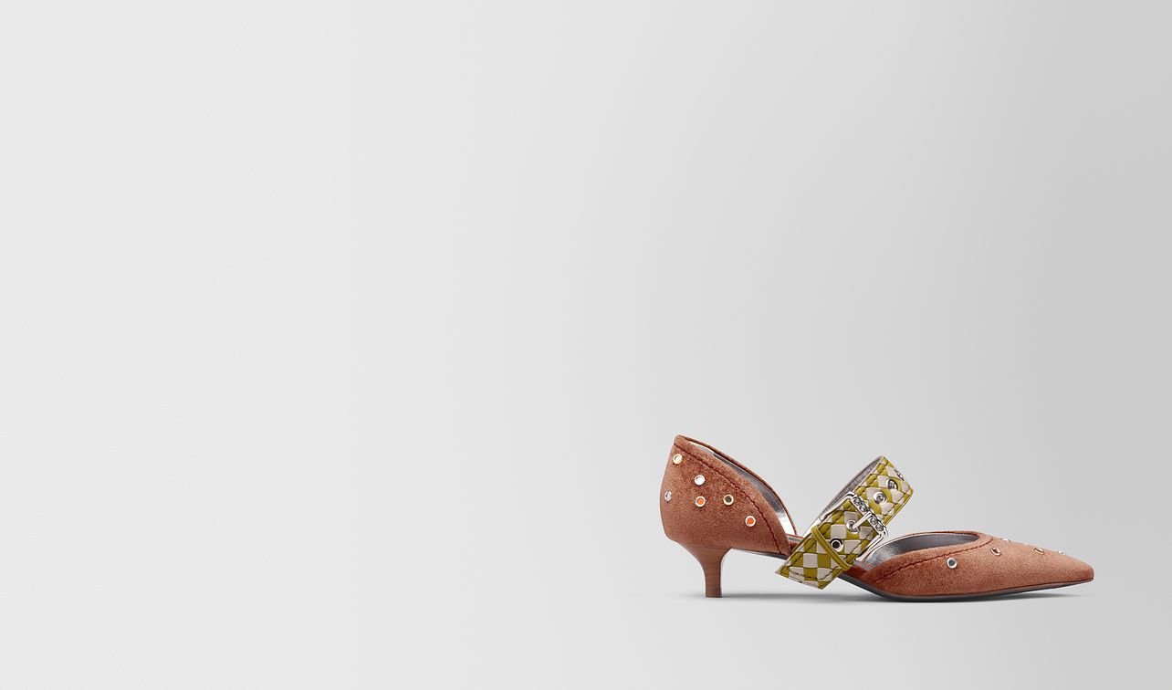 dahlia chenille d'orsay kitten heel landing