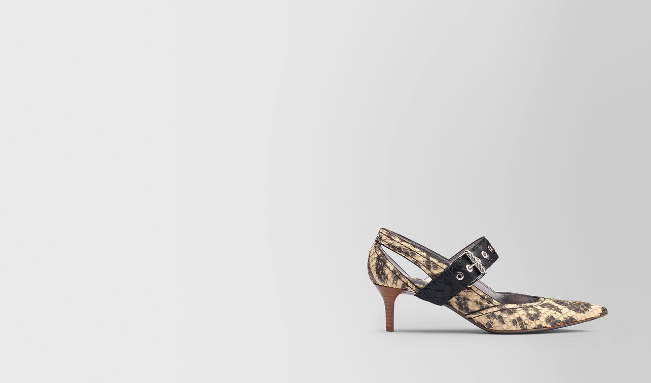 natural anaconda kitten heel landing