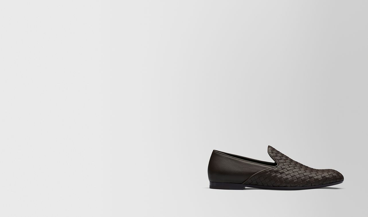 espresso intrecciato calf fiandra mid slipper landing